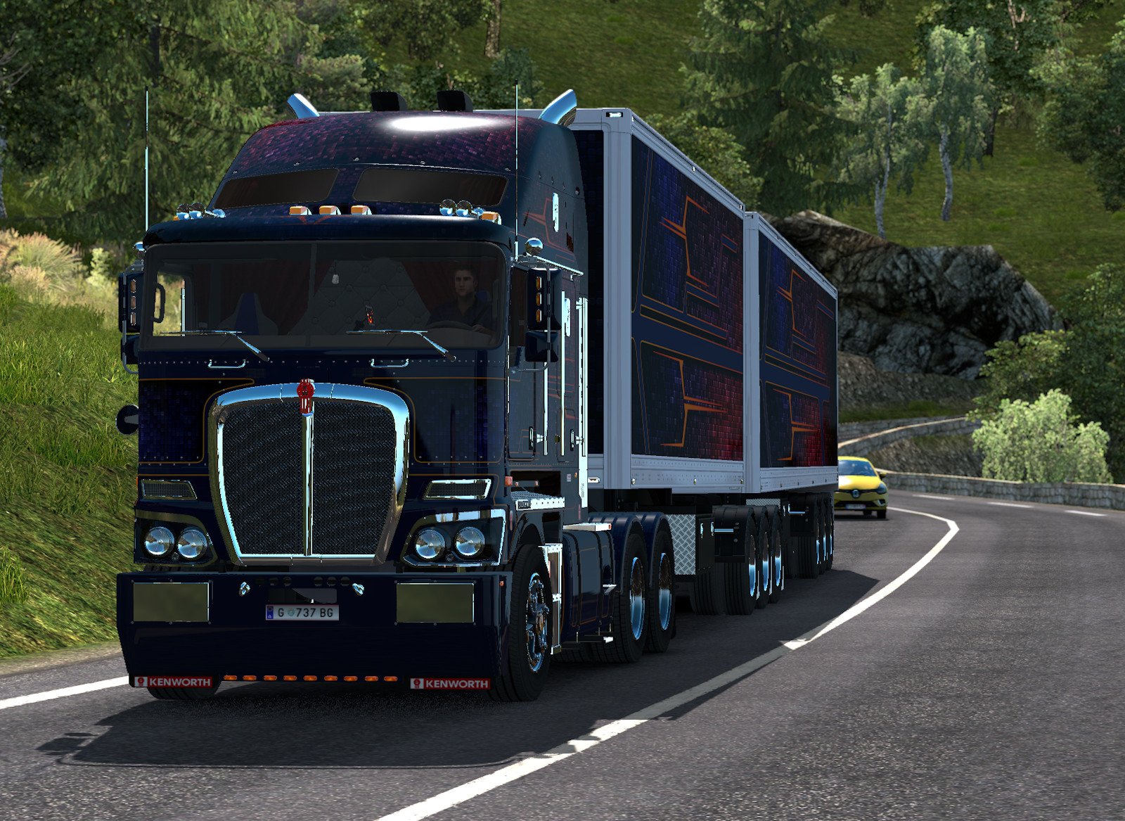 Ruby Cubes Kenworth K200 plus Vawdrey Trailers